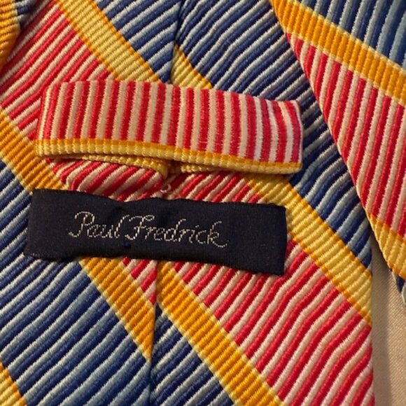 Paul Fredrick stripped tie - Picture 3 of 3